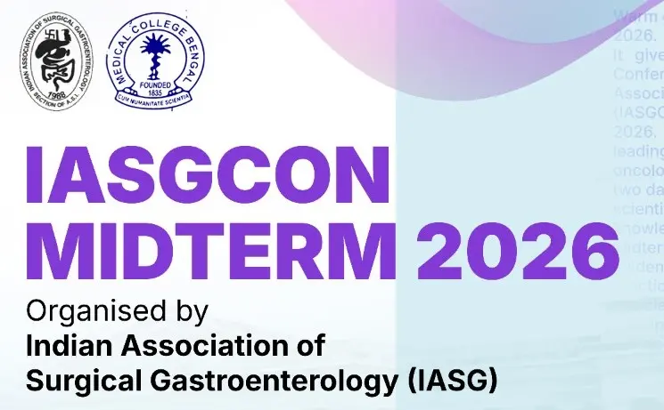 IASGCON Midterm 2026, organised by the Indian Association of Surgical Gastroenterology
